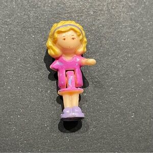 Polly Pocket Vintage 1993 Dazzling Dog Show Polly Figure Bluebird - Broken Arm